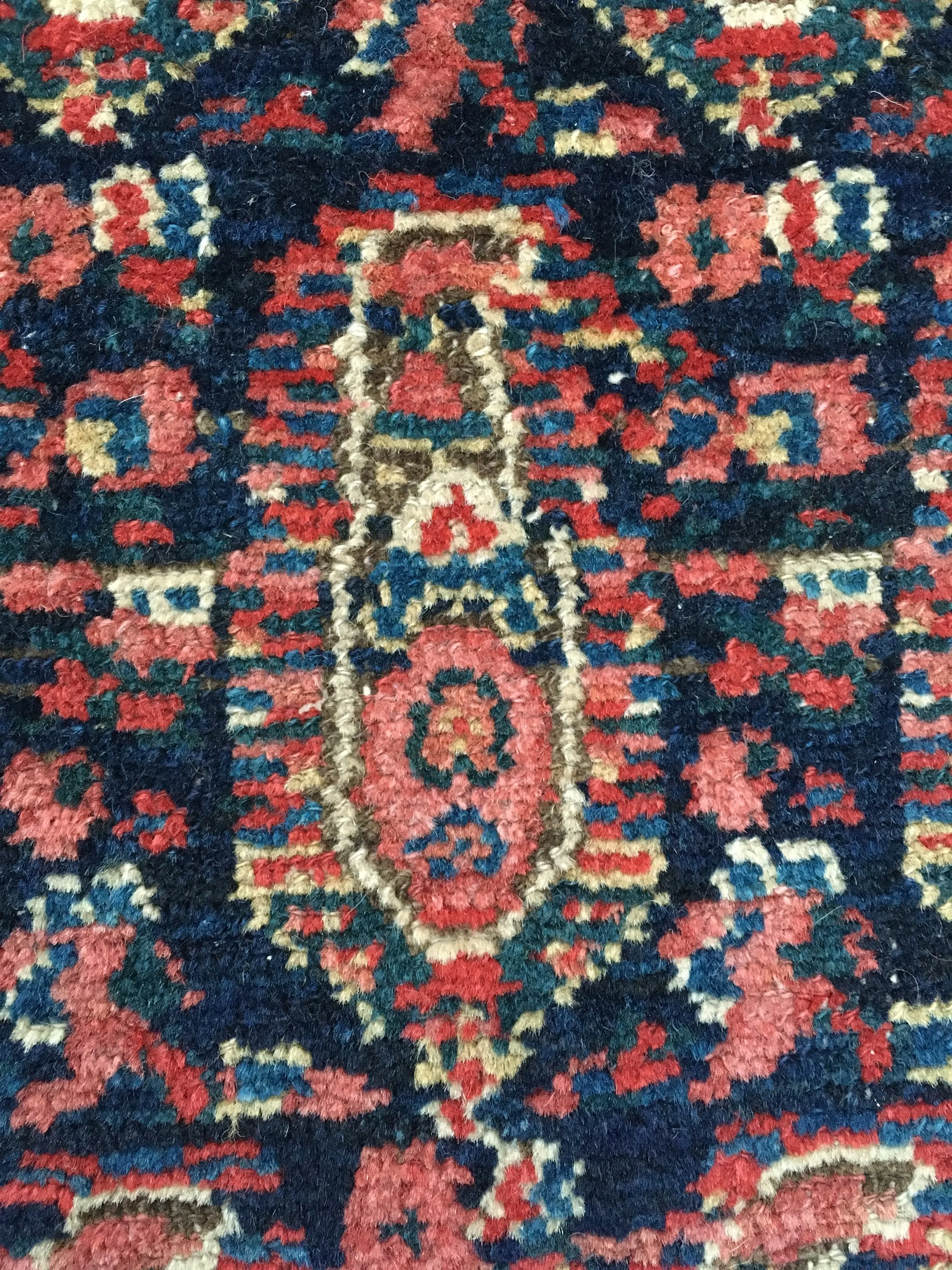 2x3 Antique Persian Senneh / 2x3 Vintage Runner