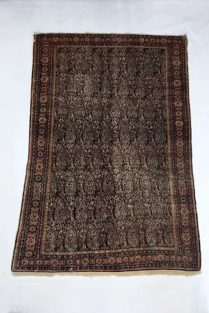 4'2 x 6'5 Antique Persian Senneh (#994ML) at Anthropologie