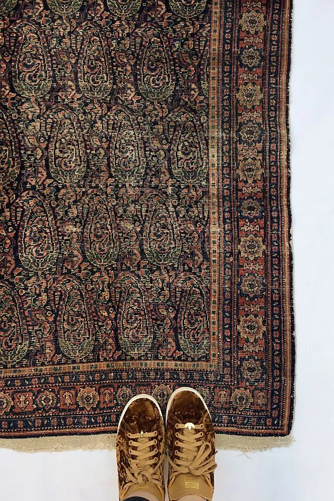 4'2 x 6'5 Antique Persian Senneh (#994ML) at Anthropologie