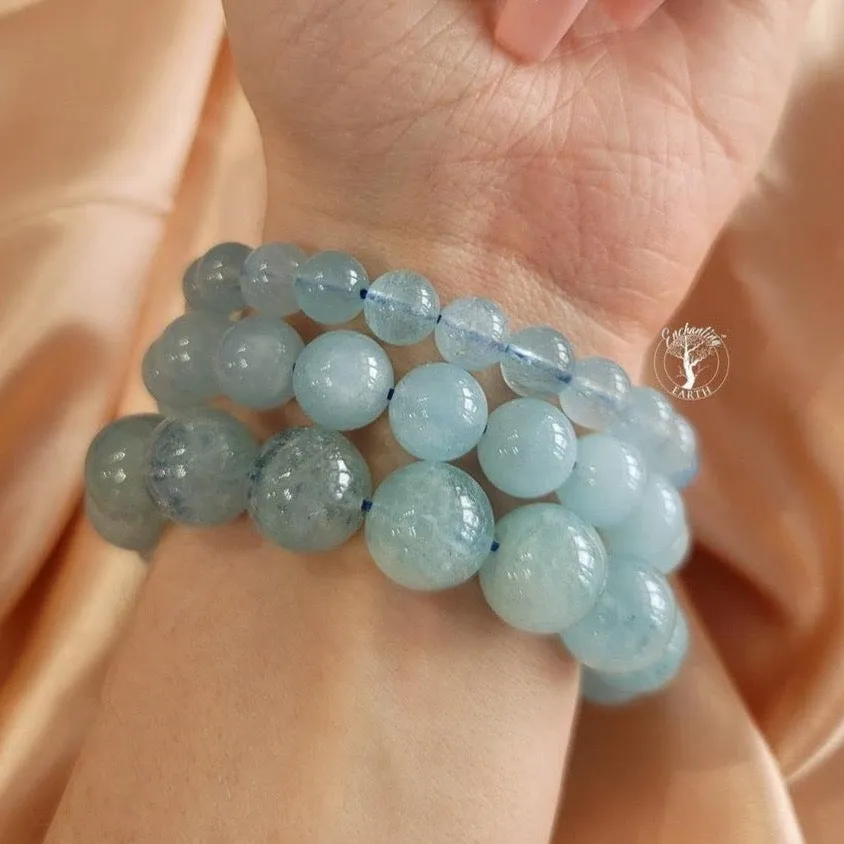 Aquamarine Bracelet for Calm Communication