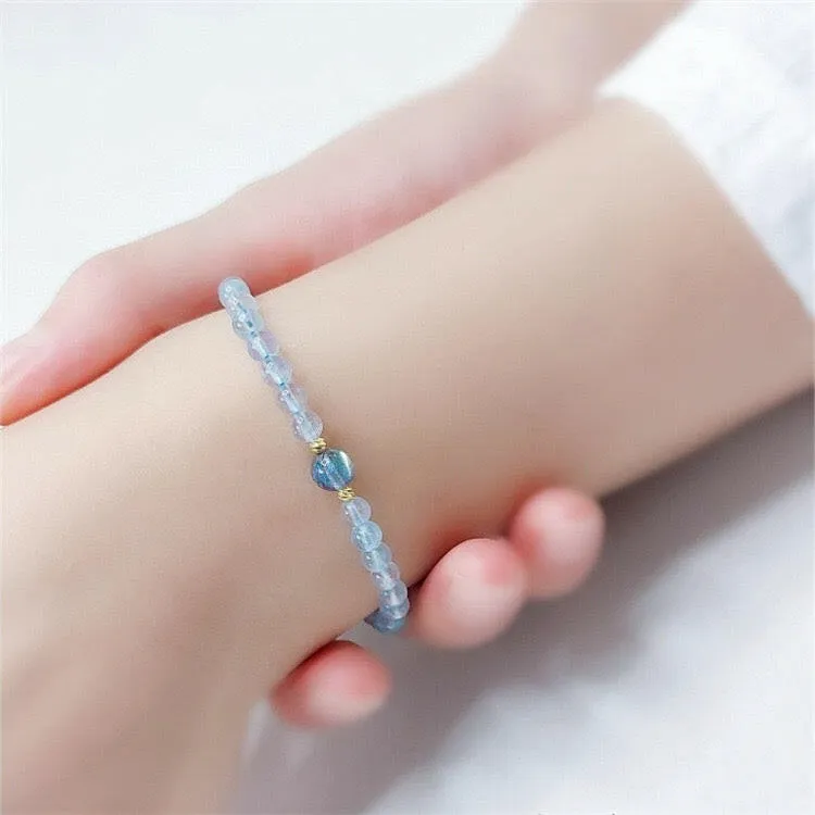 Aquamarine bracelet