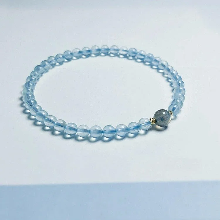 Aquamarine bracelet