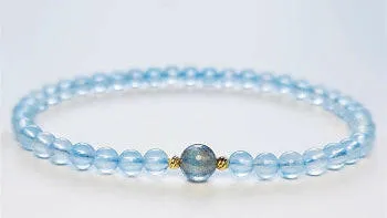 Aquamarine bracelet