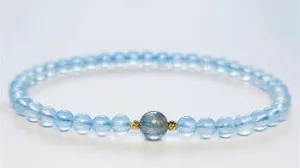 Aquamarine bracelet