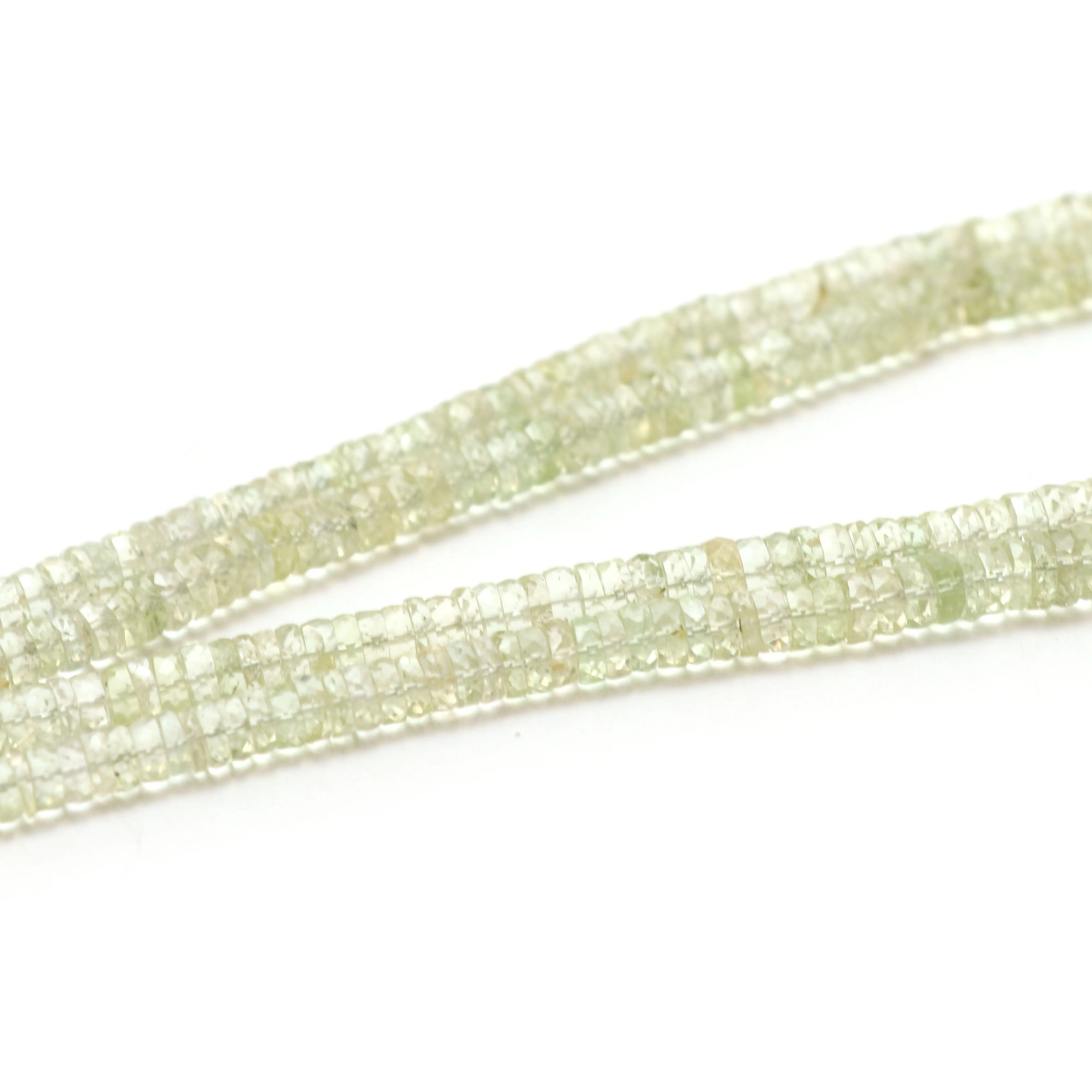 Aquamarine Faceted Tyre Beads, 5 mm to 7 mm, Aquamarine Jewelry Making Gemstone, 18 Inches Full Strand, Price Per Strand