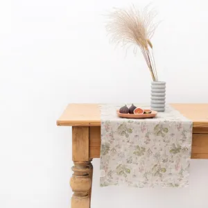 Botany Linen Table Runner