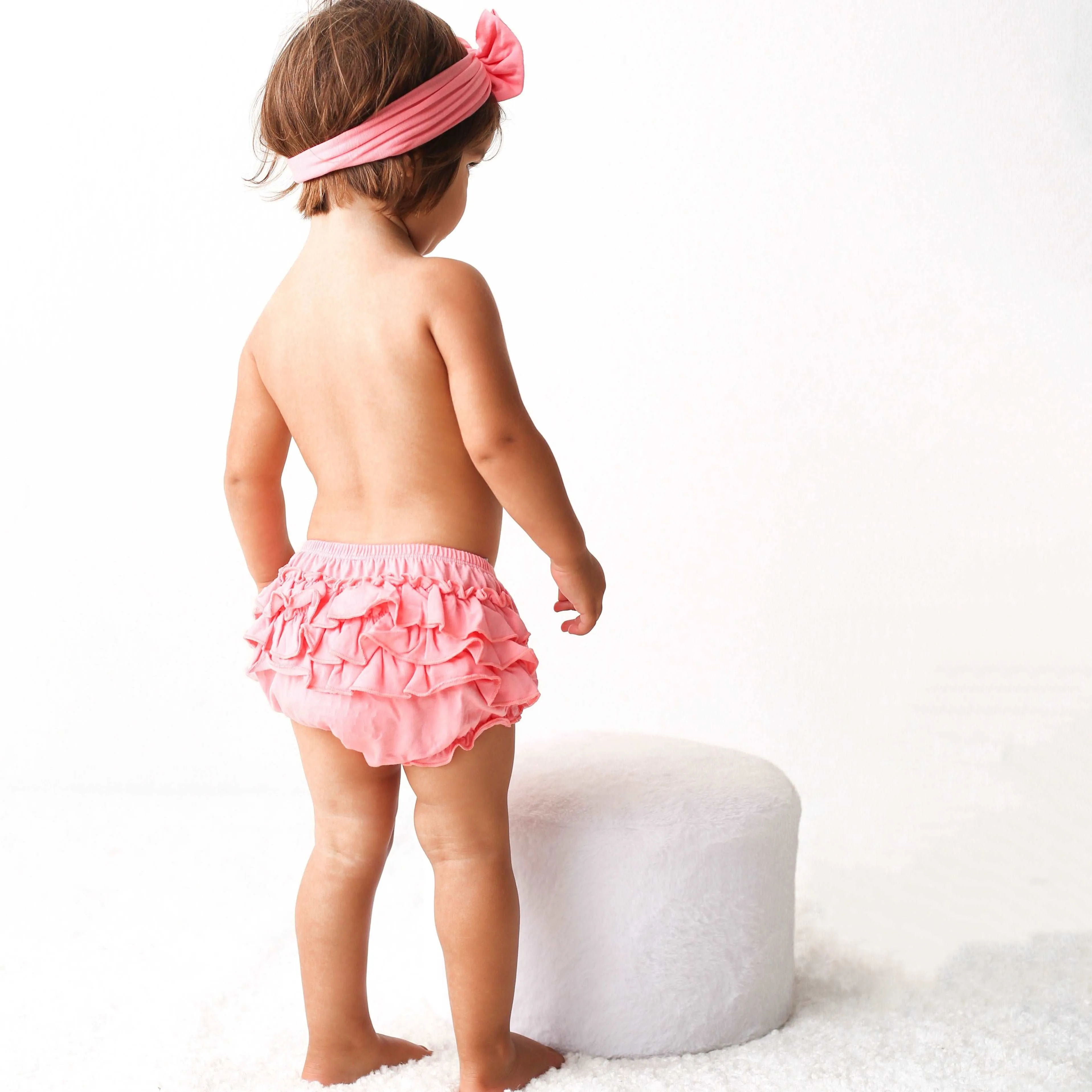 Bubble Gum Bloomer And Headband