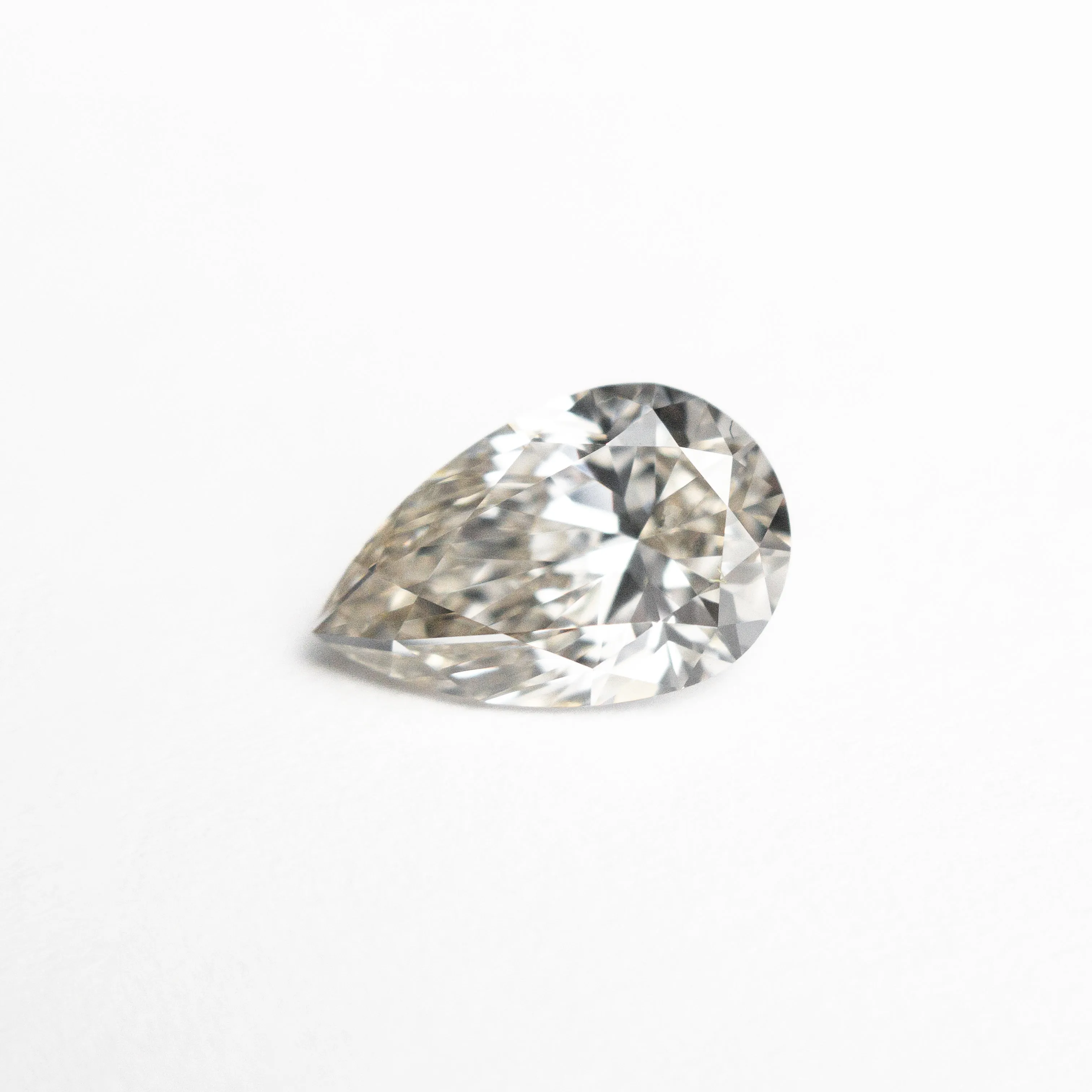 Champagne Brilliant Diamond - 1.01ct Pear