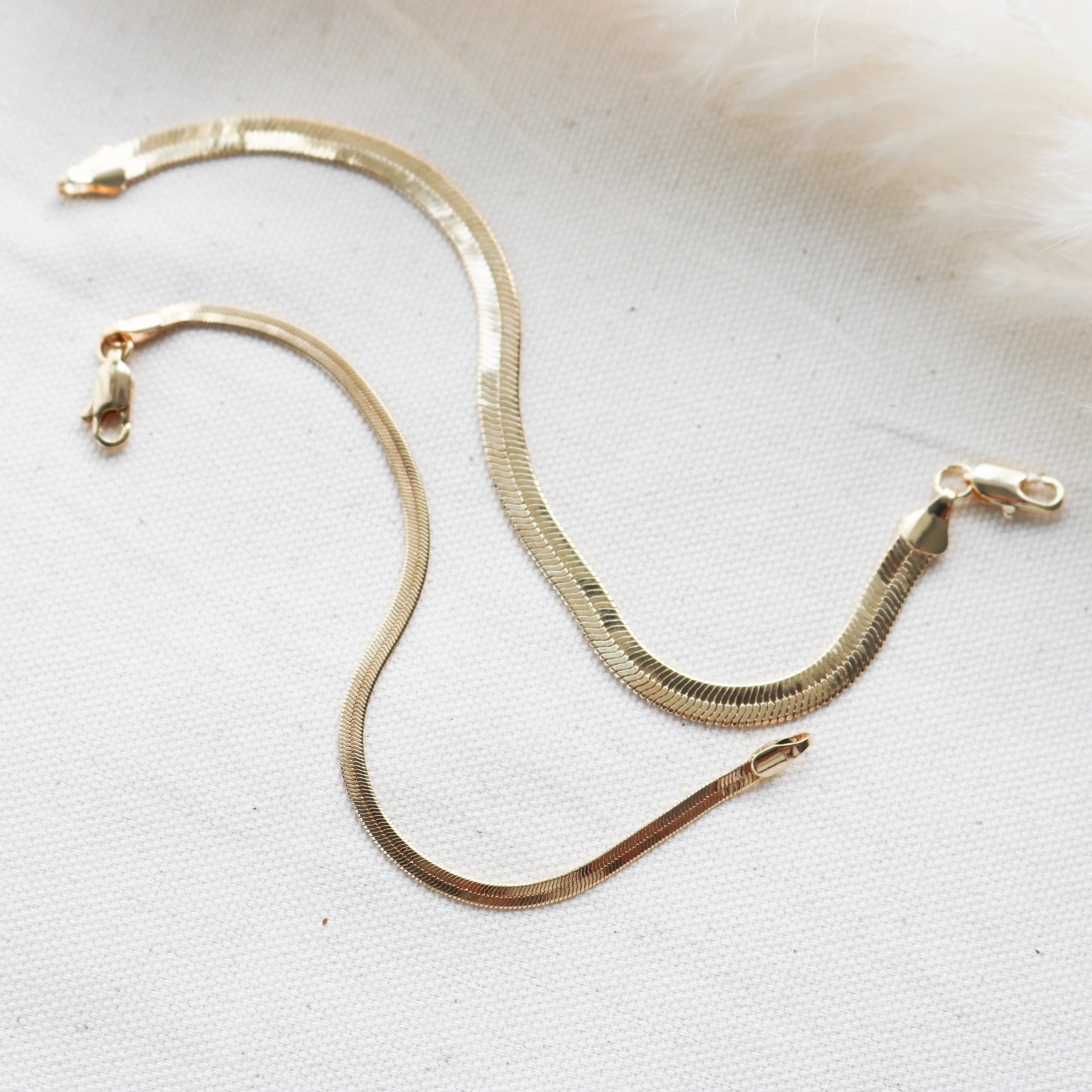 Chunky Herringbone Bracelet