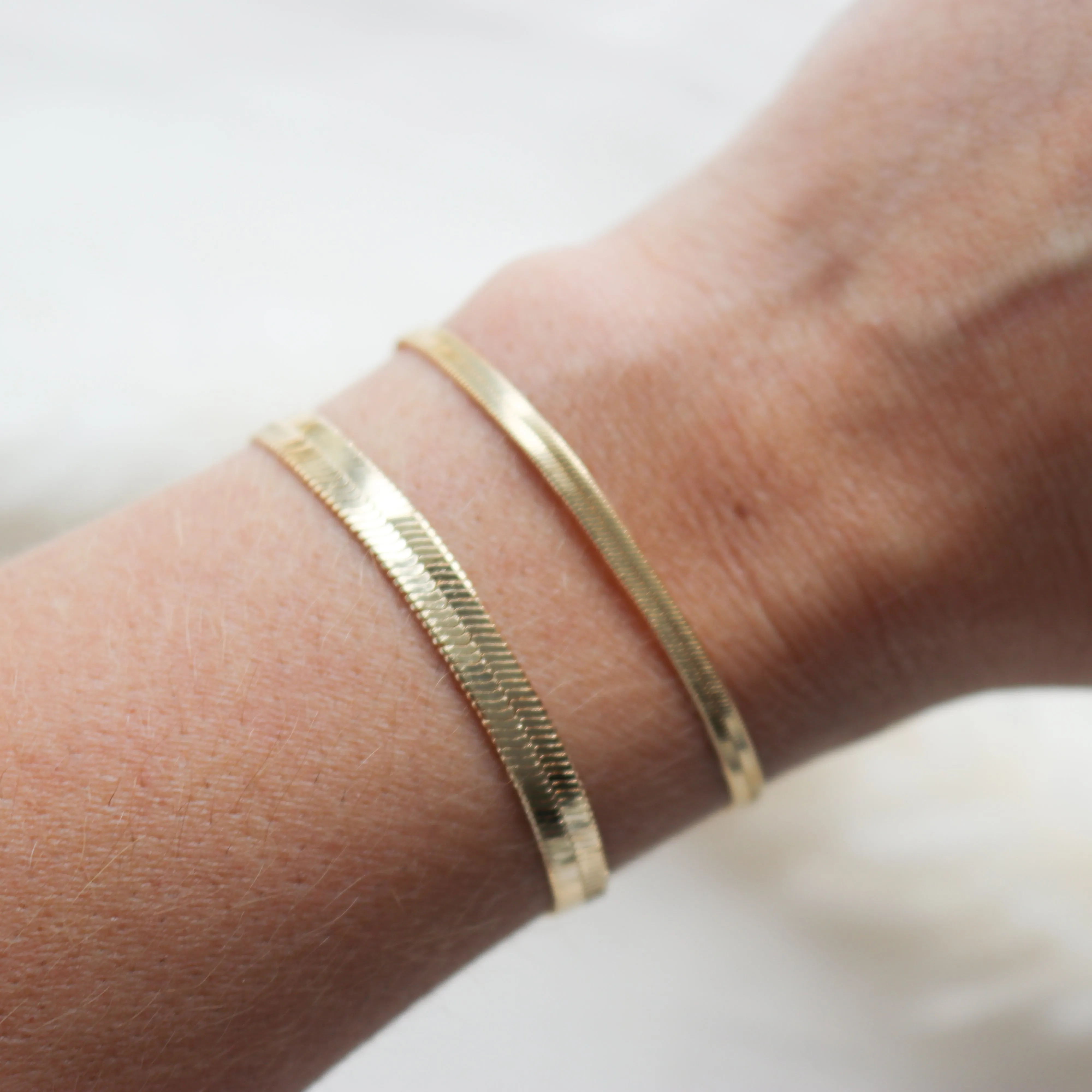 Chunky Herringbone Bracelet