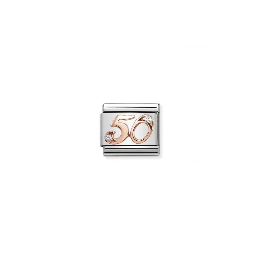 Composable Classic 50 Link - Silver/Rose Gold - 430315/50