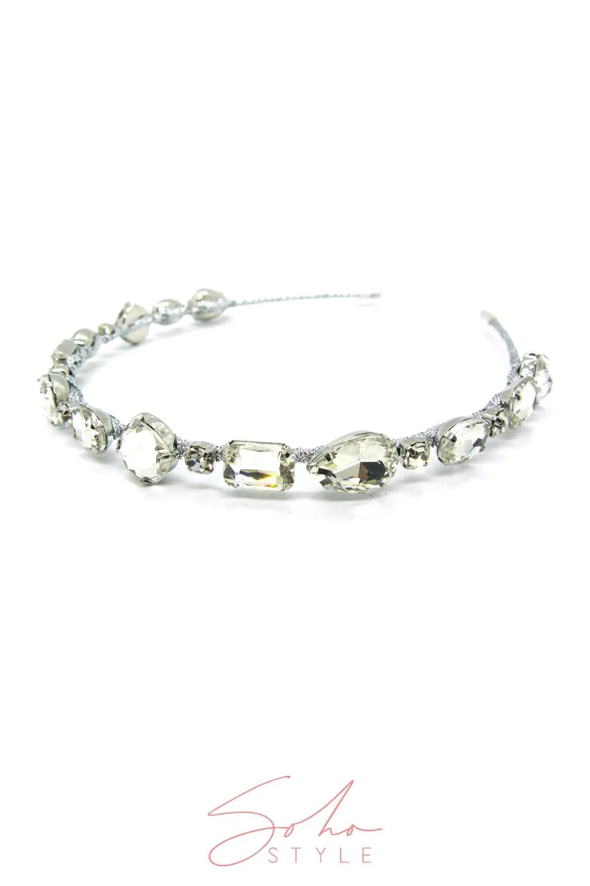 CRYSTAL ONE-LINE HEADBAND