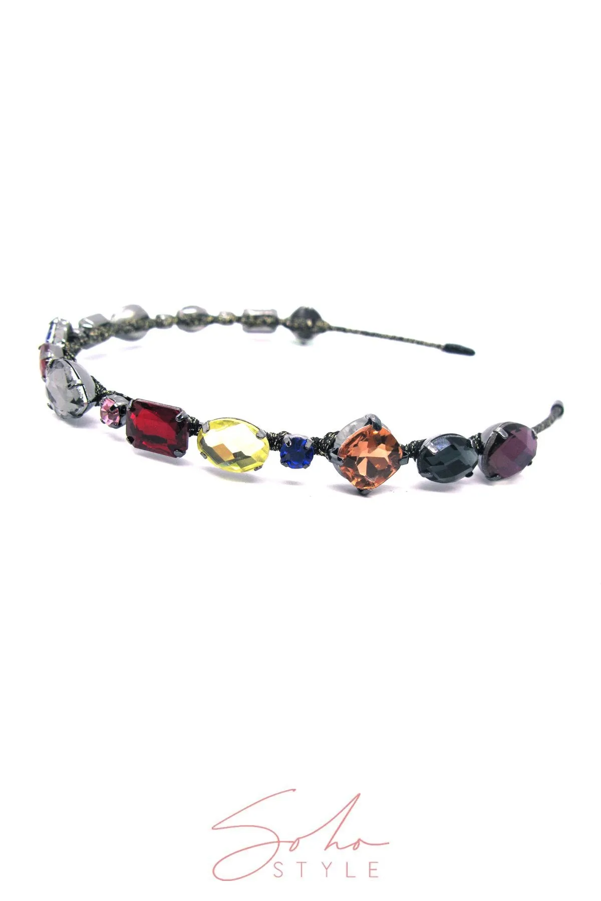 CRYSTAL ONE-LINE HEADBAND