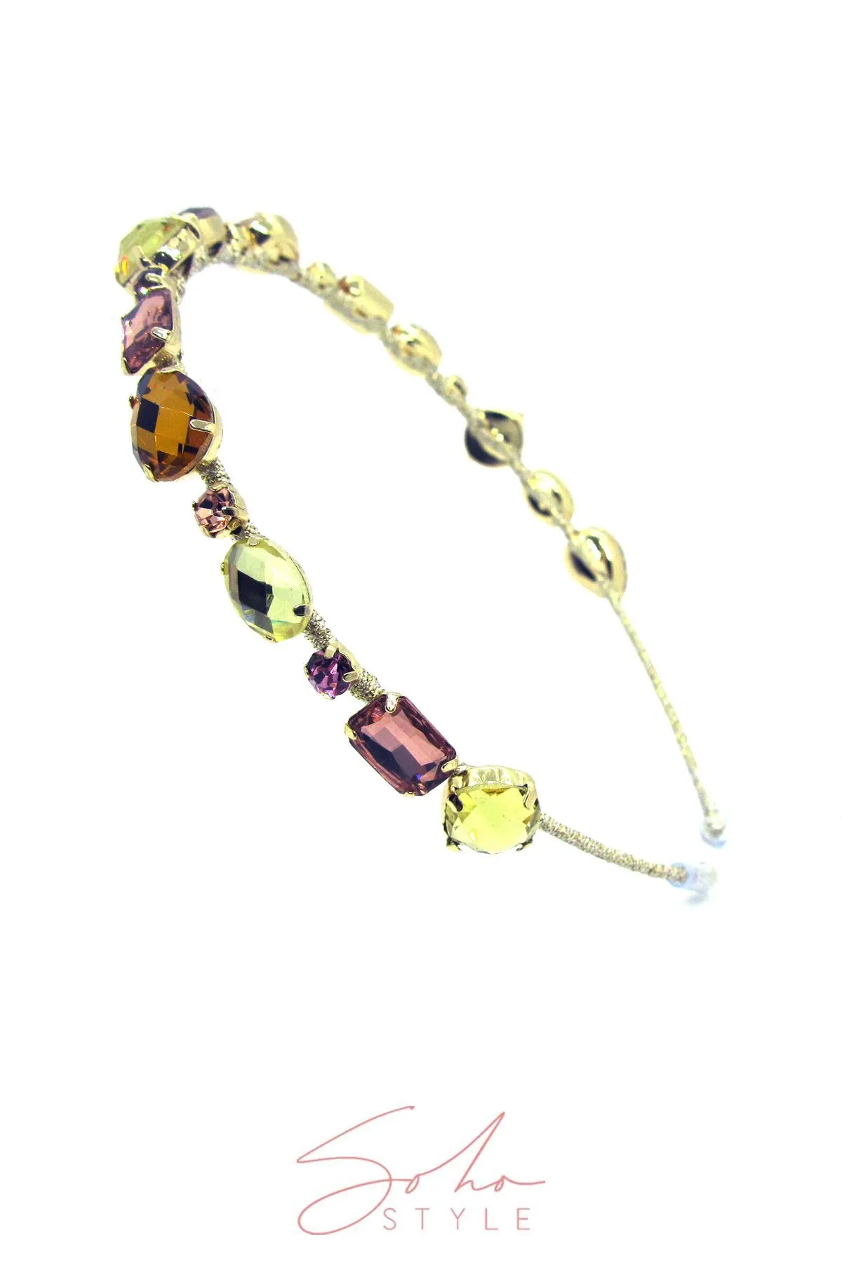 CRYSTAL ONE-LINE HEADBAND