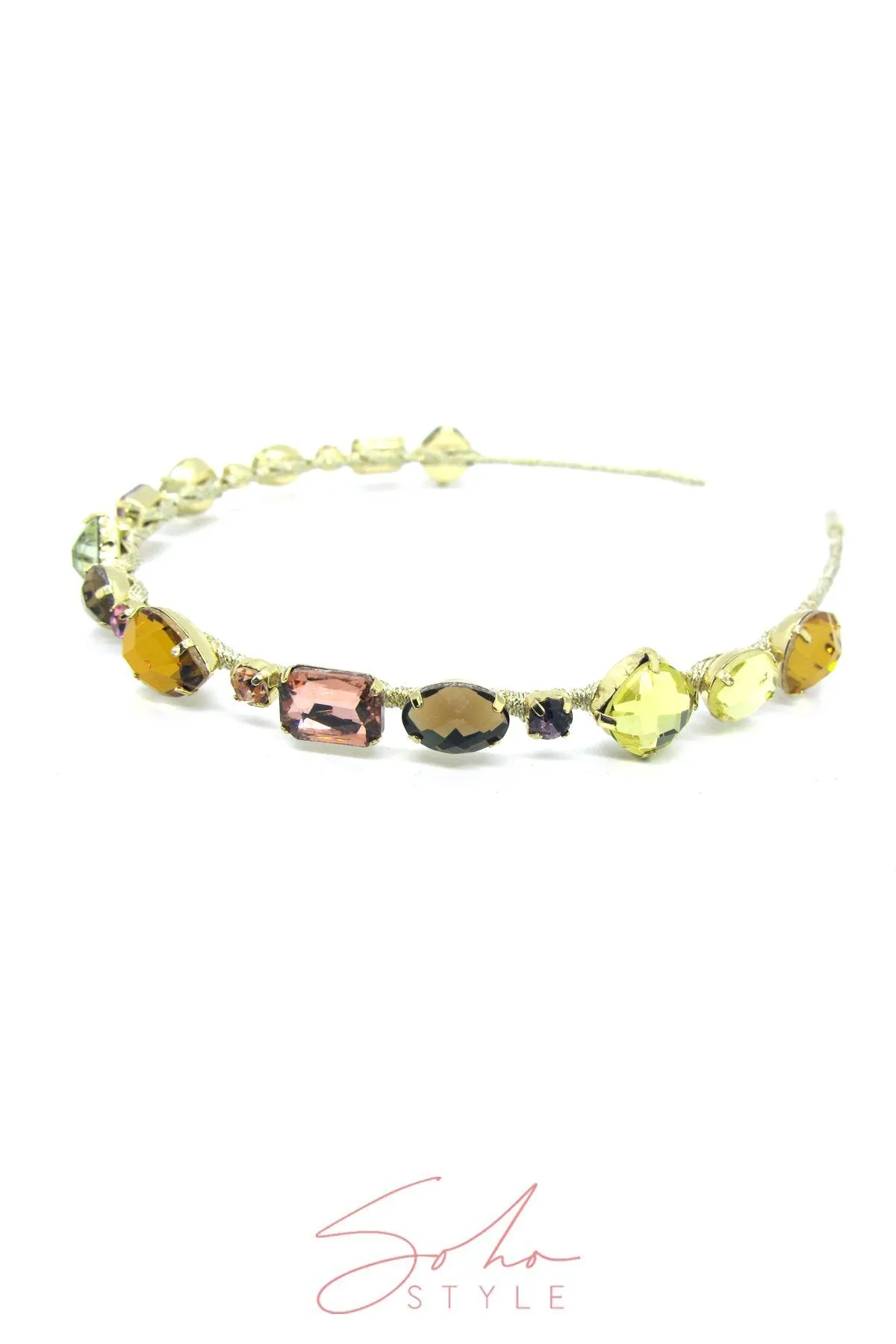 CRYSTAL ONE-LINE HEADBAND