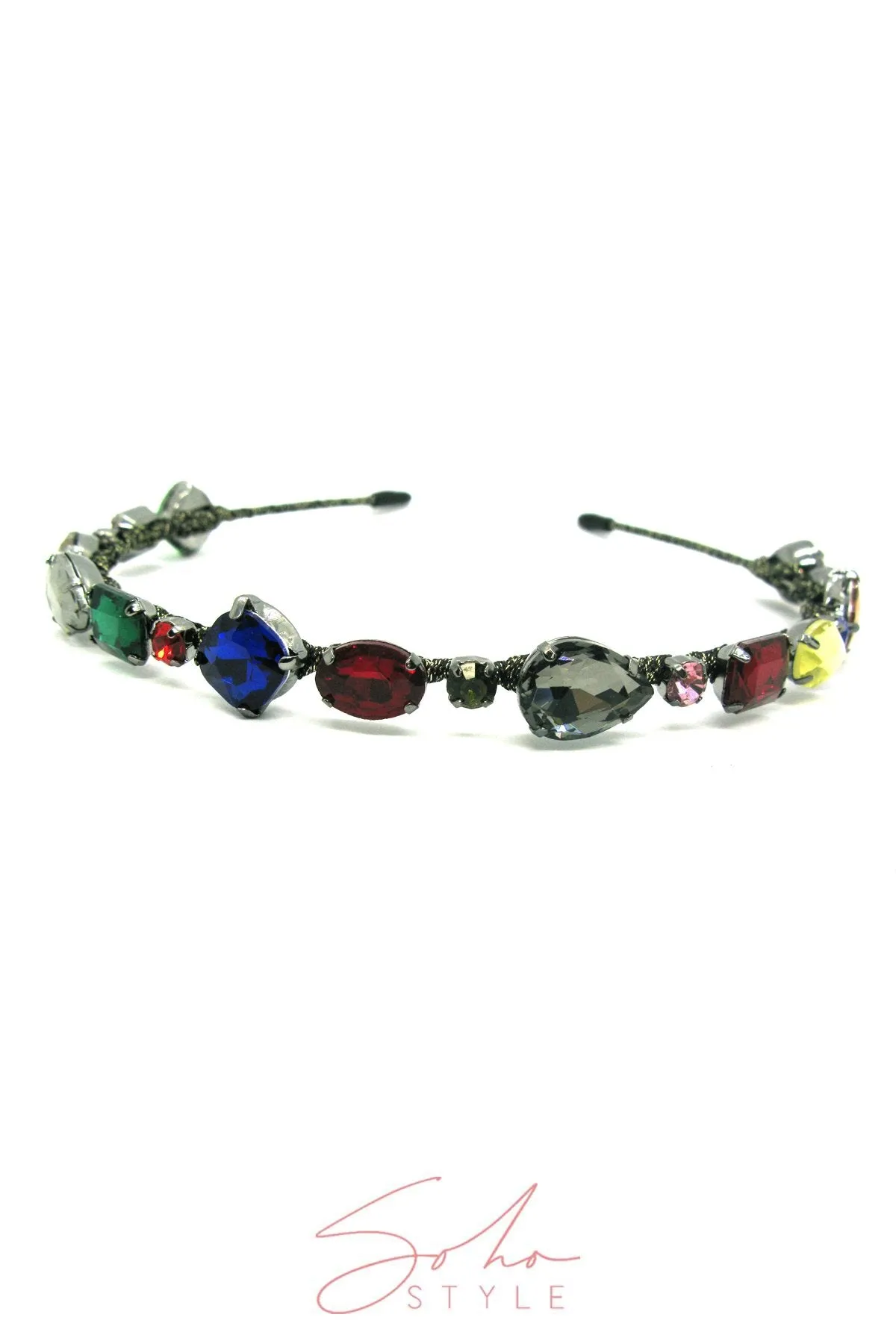 CRYSTAL ONE-LINE HEADBAND