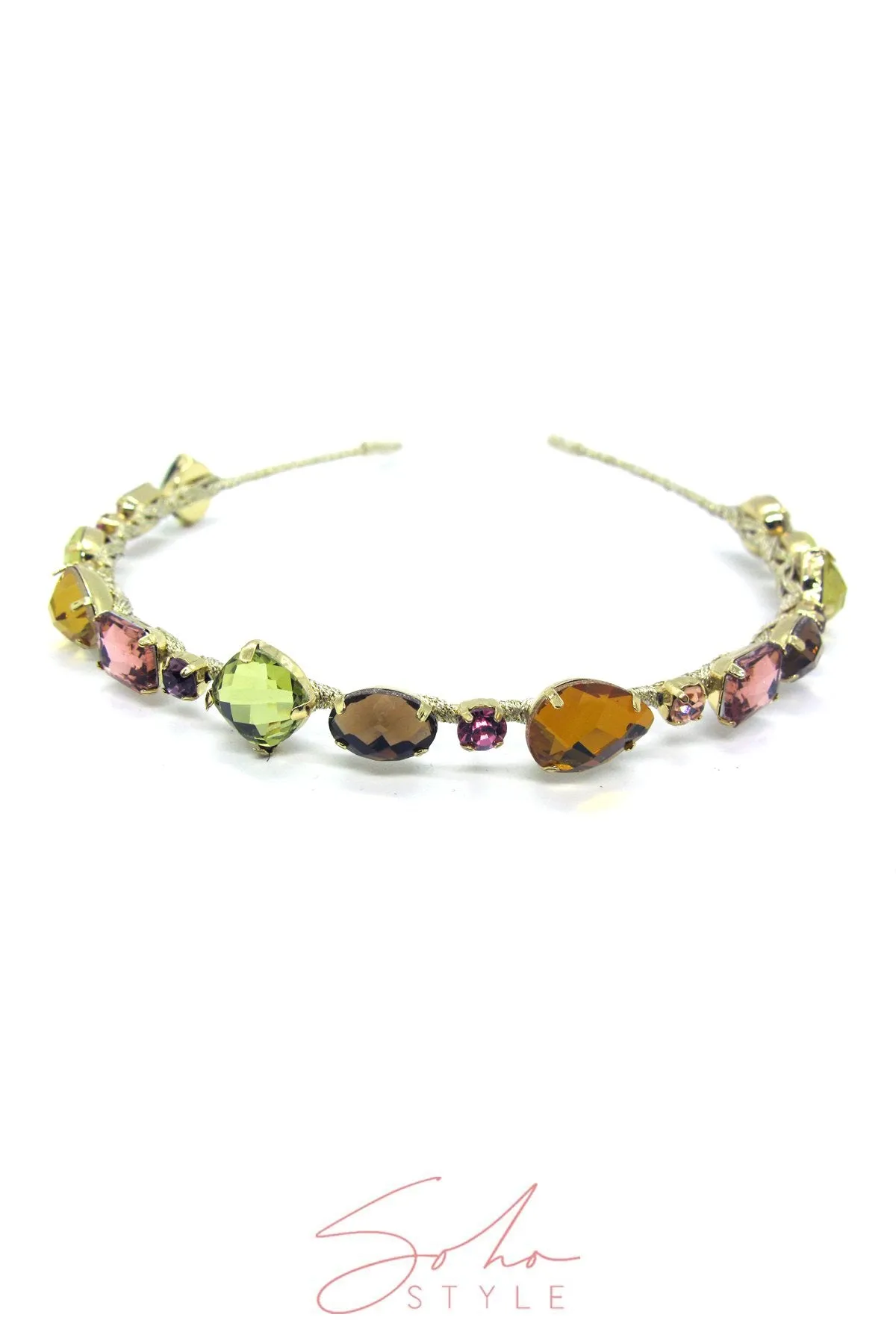 CRYSTAL ONE-LINE HEADBAND
