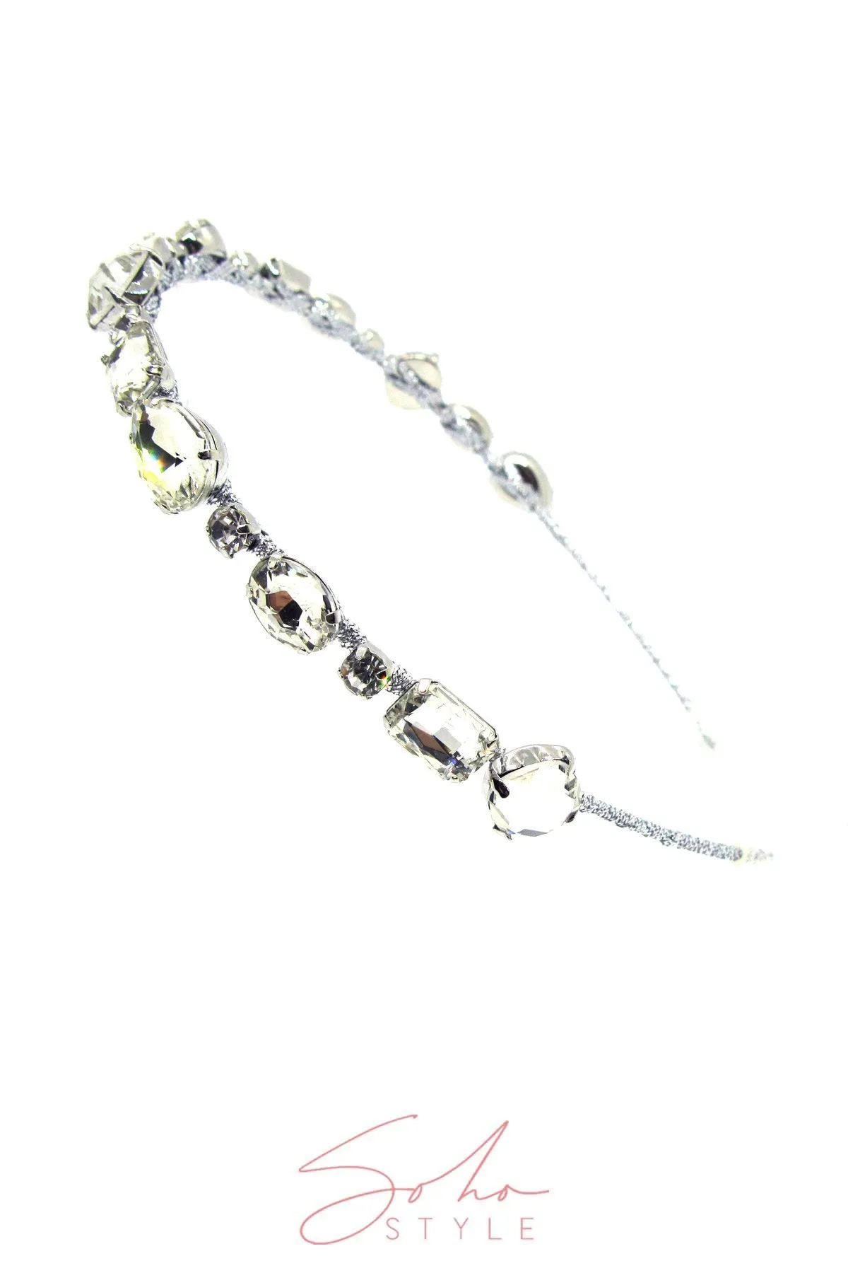CRYSTAL ONE-LINE HEADBAND