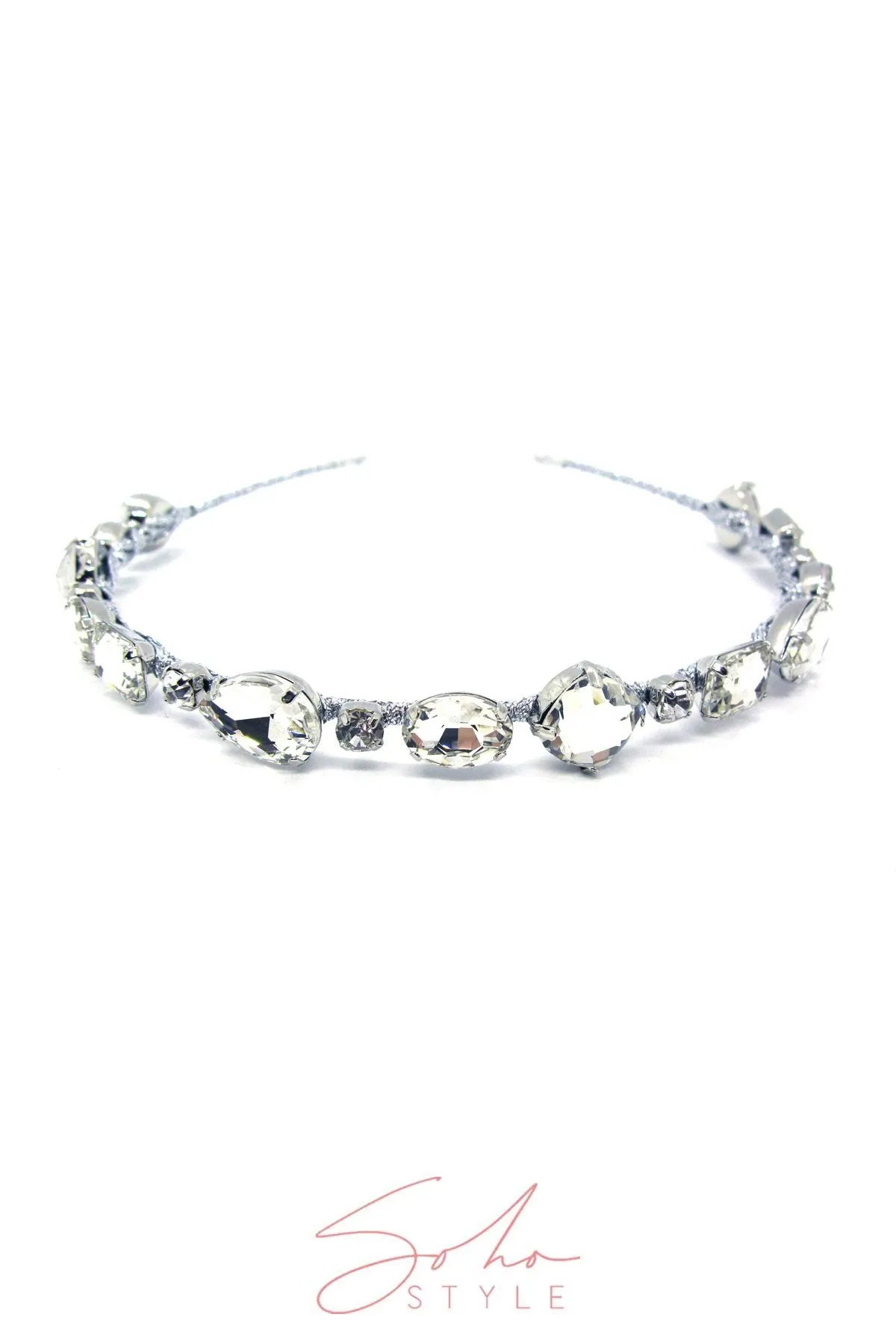 CRYSTAL ONE-LINE HEADBAND