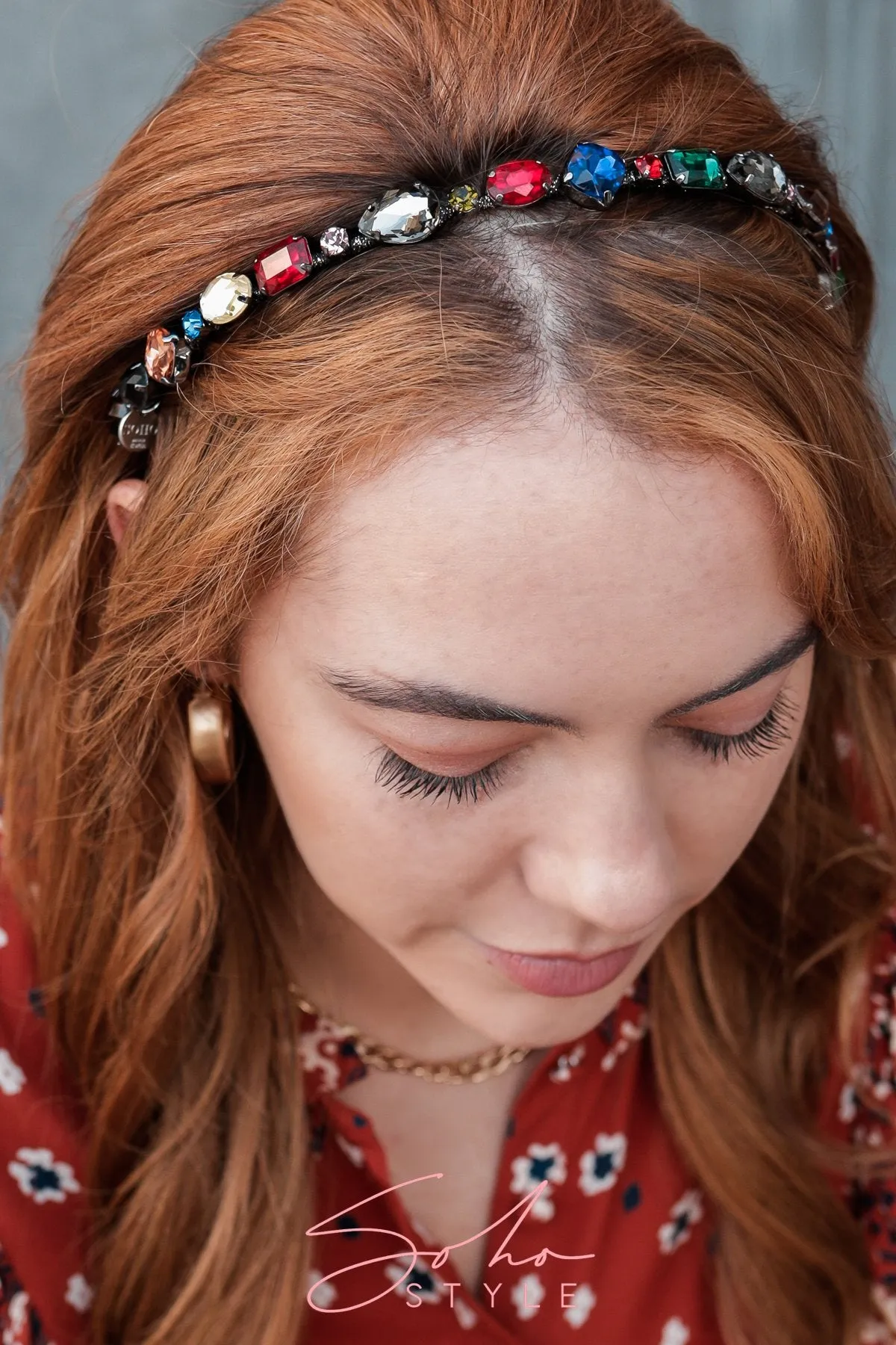 CRYSTAL ONE-LINE HEADBAND