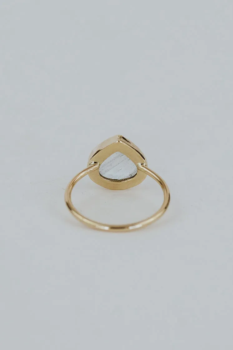 Dew Drop Ring - Aquamarine