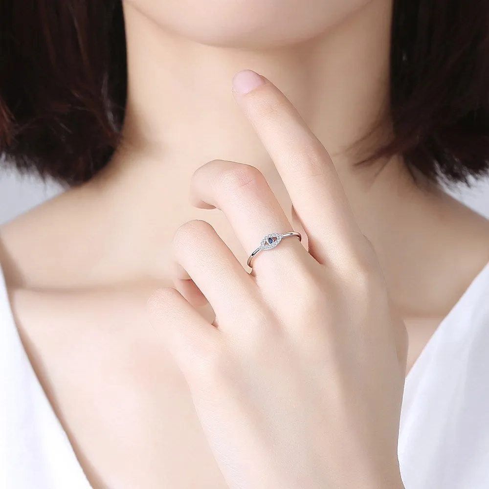 Eden Blue Evil Eye Ring