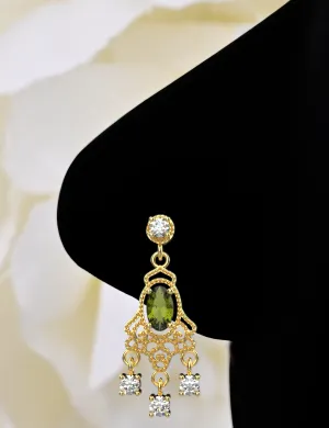 Gold Dangle Nose Ring – Elegant Dangling Nose Piercing Jewelry for Women