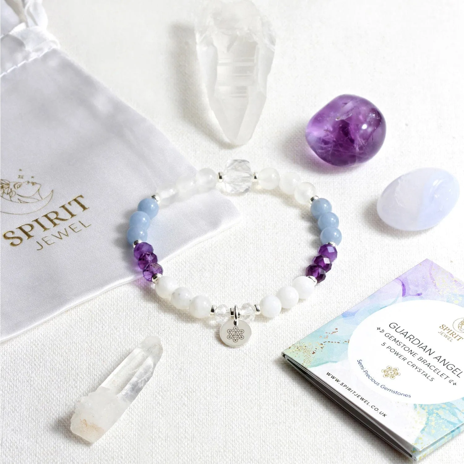 Guardian Angel Crystal Bracelet