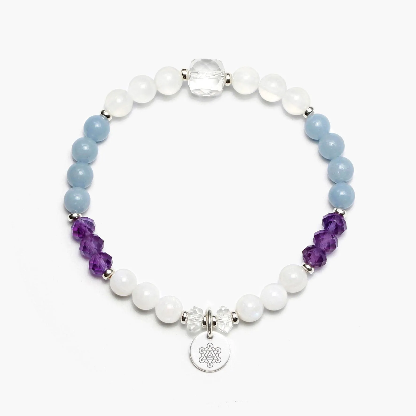 Guardian Angel Crystal Bracelet