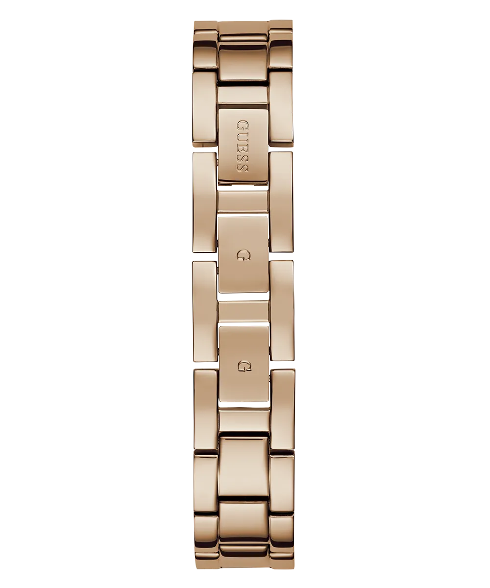 GUESS Ladies Rose Gold Tone Analog Watch