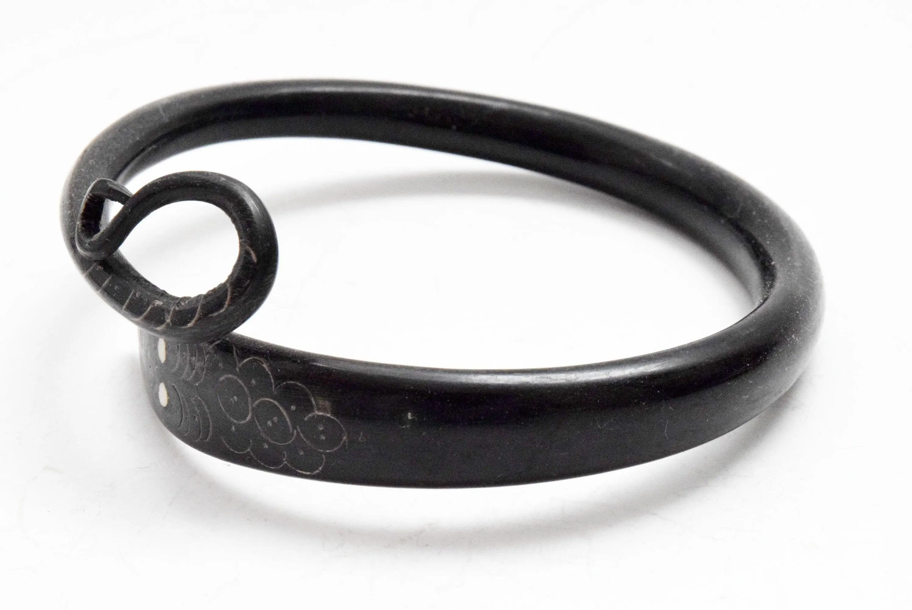 Indonesian Single Coil Horn Snake Bracelet