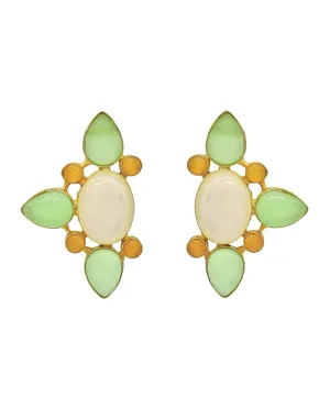 Jade Trio Earrings