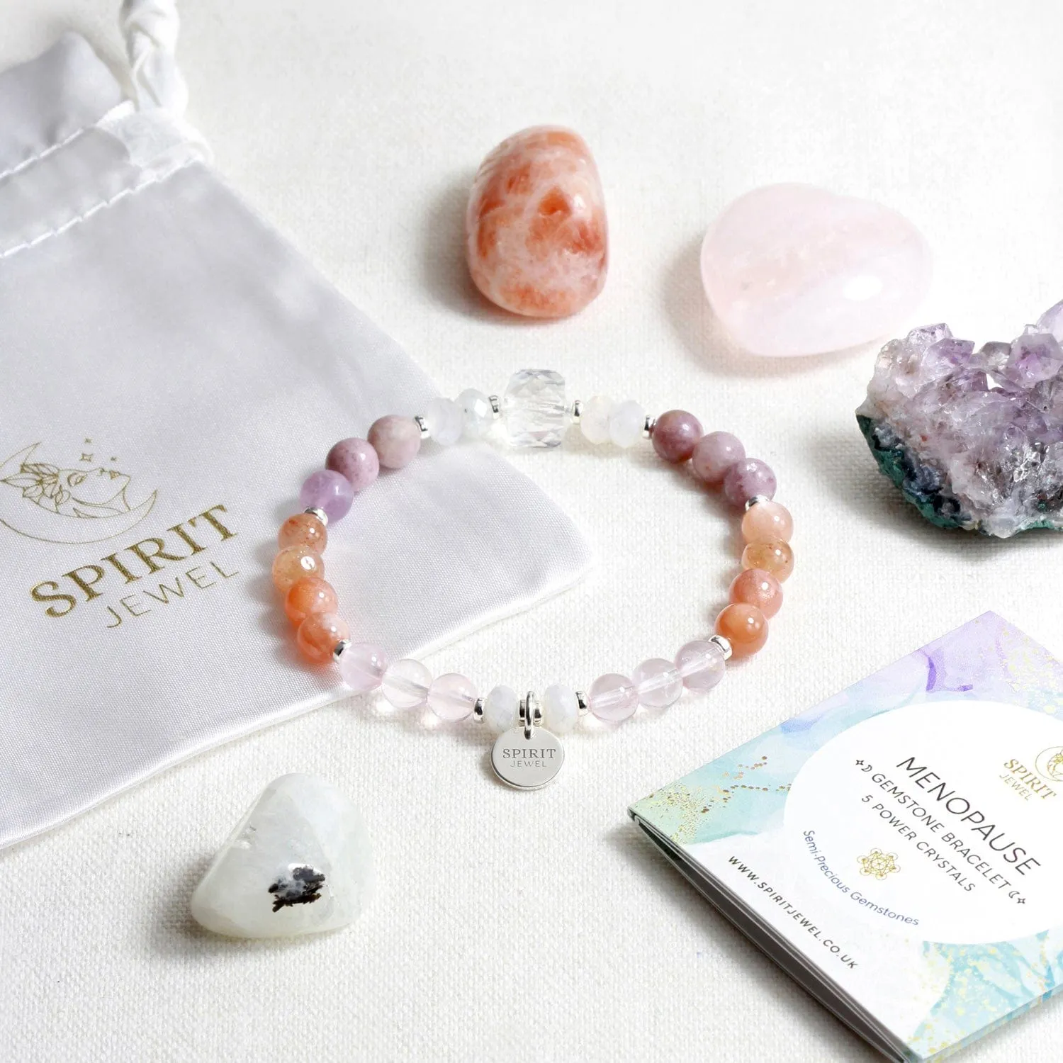 Menopause Crystal Healing Bracelet