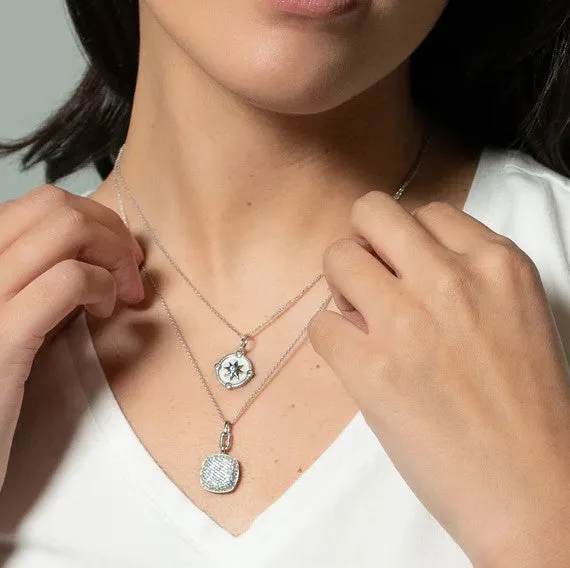 Miniature Compass Charm