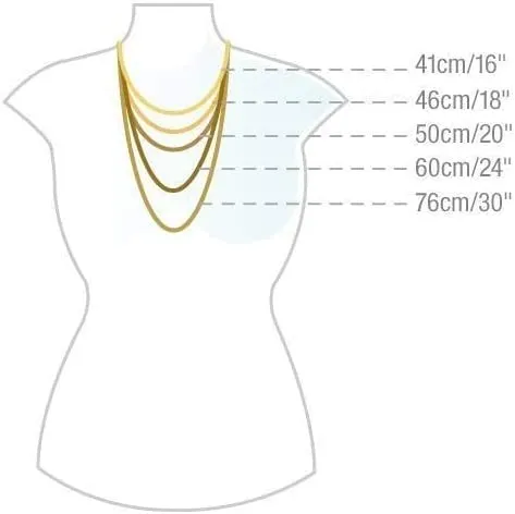 Multi-Colored 44cm Pearl Necklace For Women