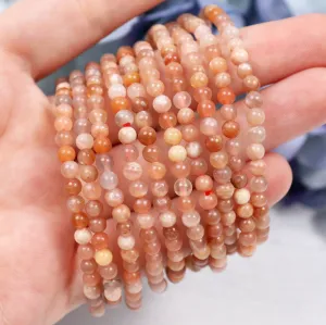Multicolor Moonstone Beaded Bracelet