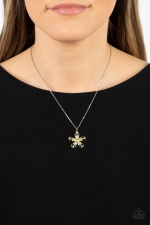 Necklace Botanical Ballad - Yellow