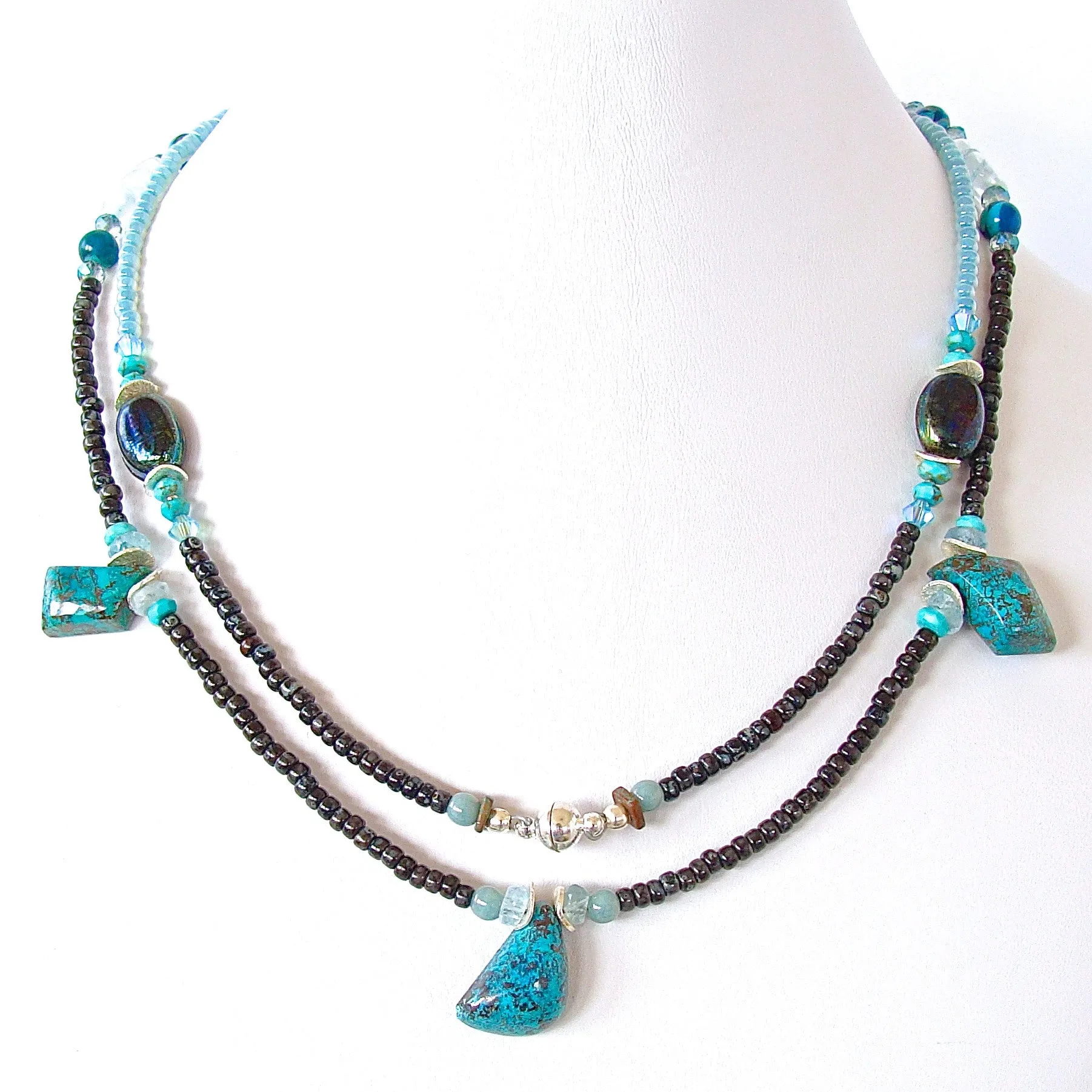 Nixie: Aquamarine Bracelet