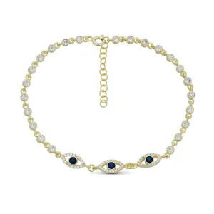 Ochi Triple Eye Bracelet