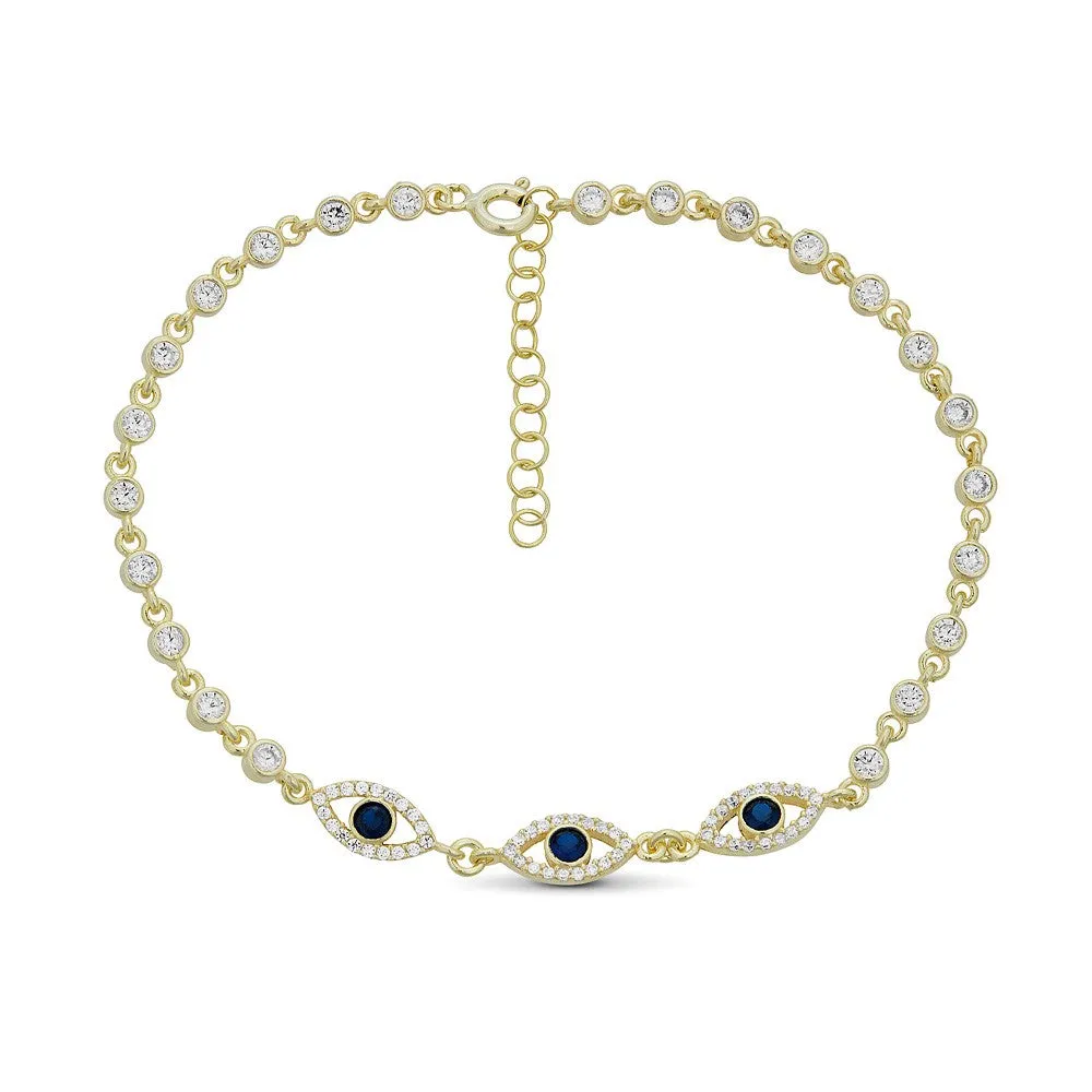 Ochi Triple Eye Bracelet
