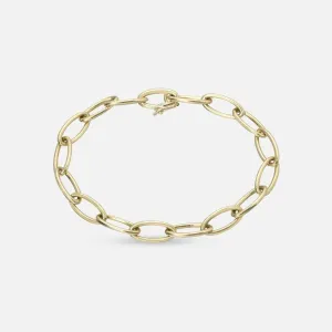 Oval Link Chain Bracelet