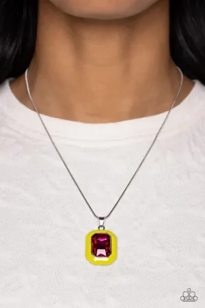 Paparazzi Emerald Energy Necklace Multi