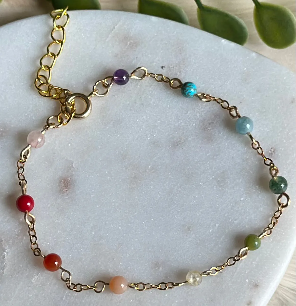 Rainbow Froot | Crystal Bracelet
