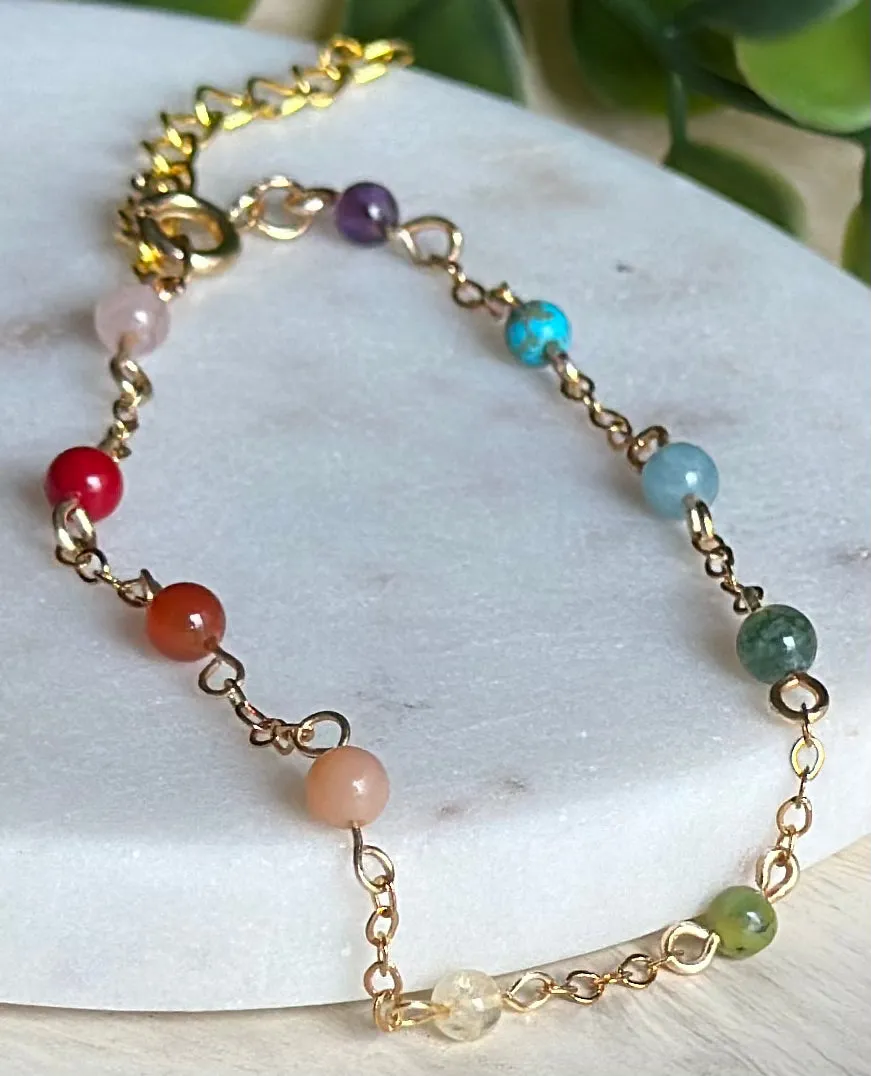 Rainbow Froot | Crystal Bracelet