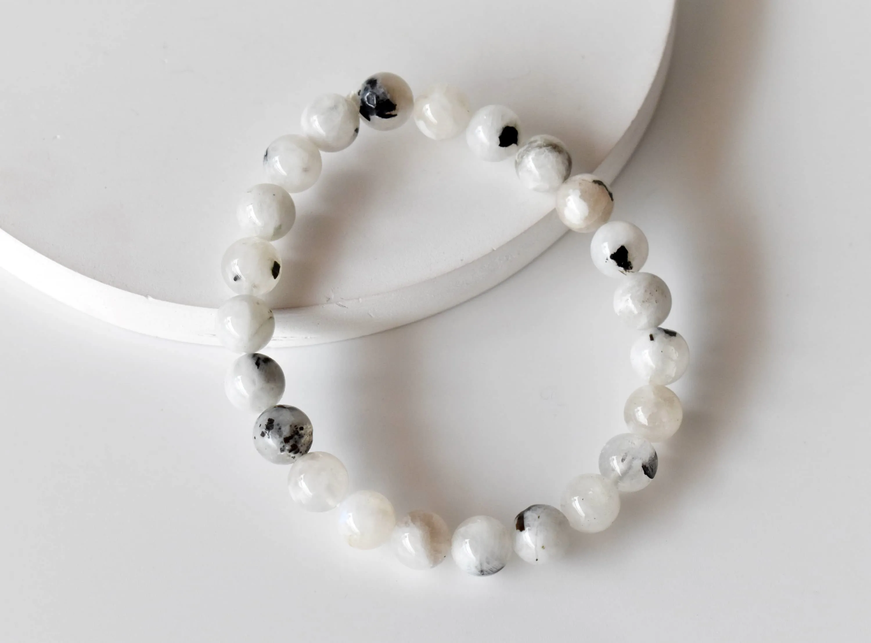 Rainbow Moonstone Bracelet (Growth and Inspiration)