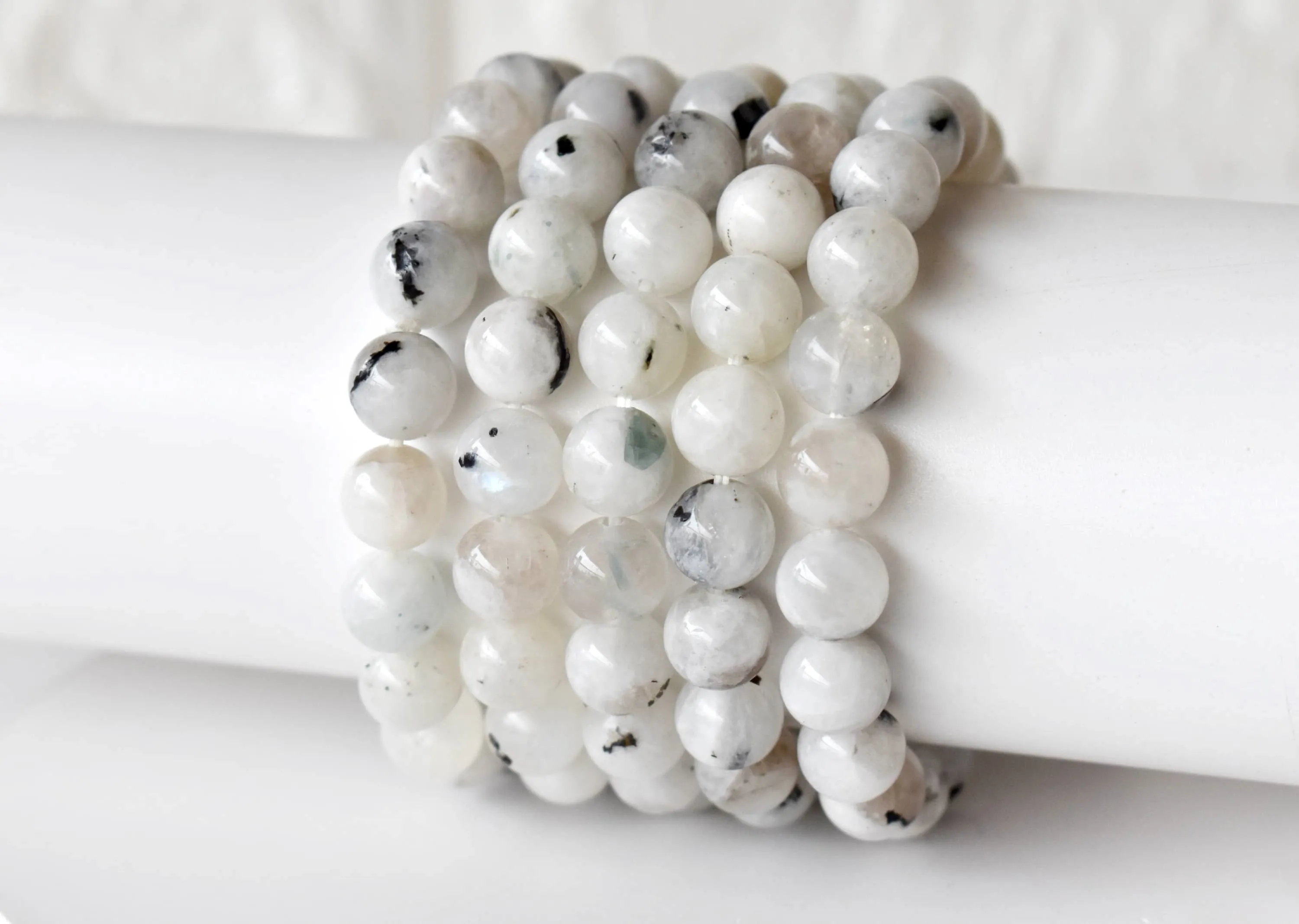Rainbow Moonstone Bracelet (Growth and Inspiration)