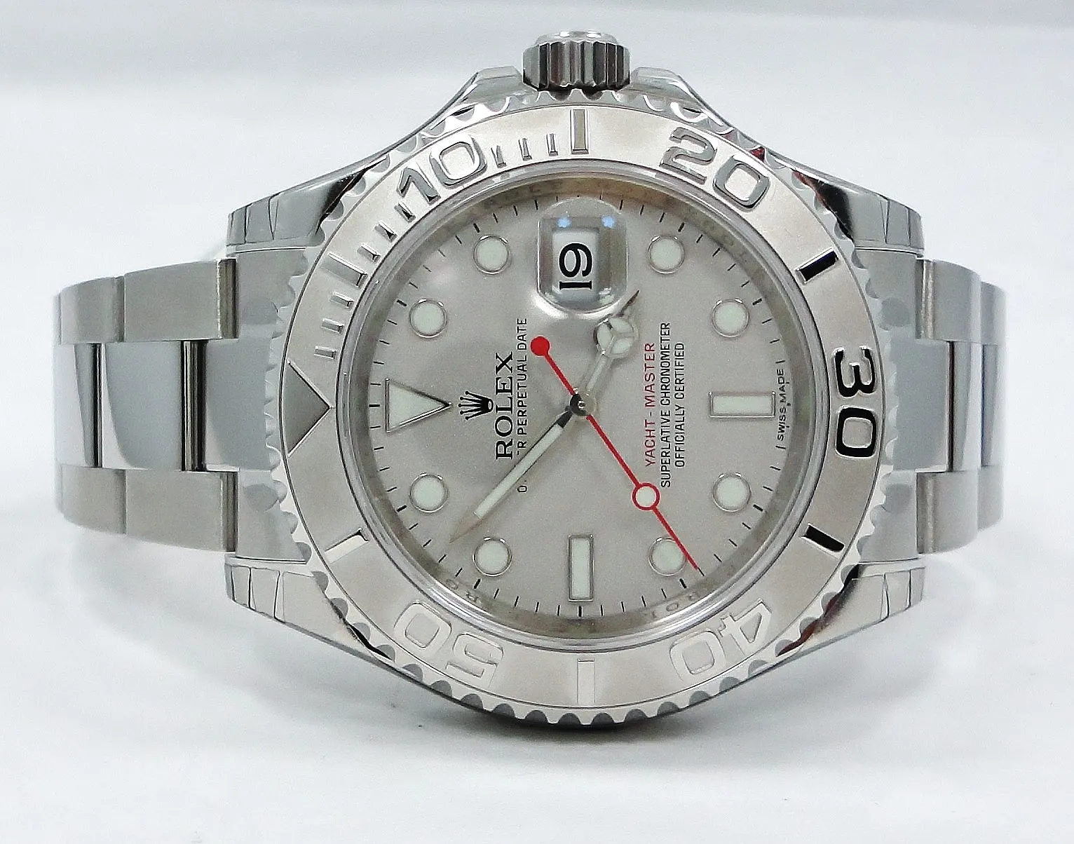 Rolex Yacht-Master Platinum Bezel 116622 UNWORN