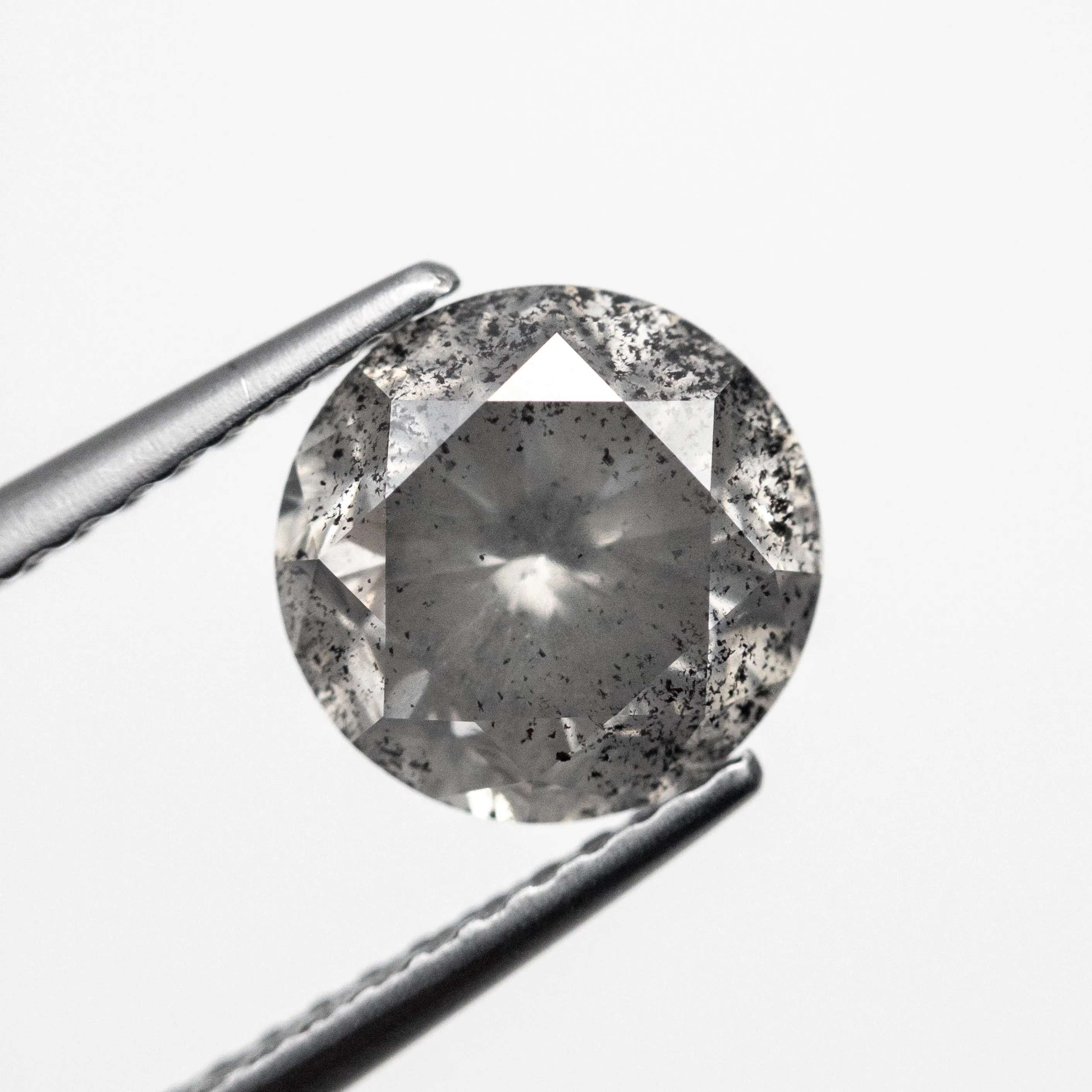 Salt and Pepper Brilliant Diamond - 2.28ct Round