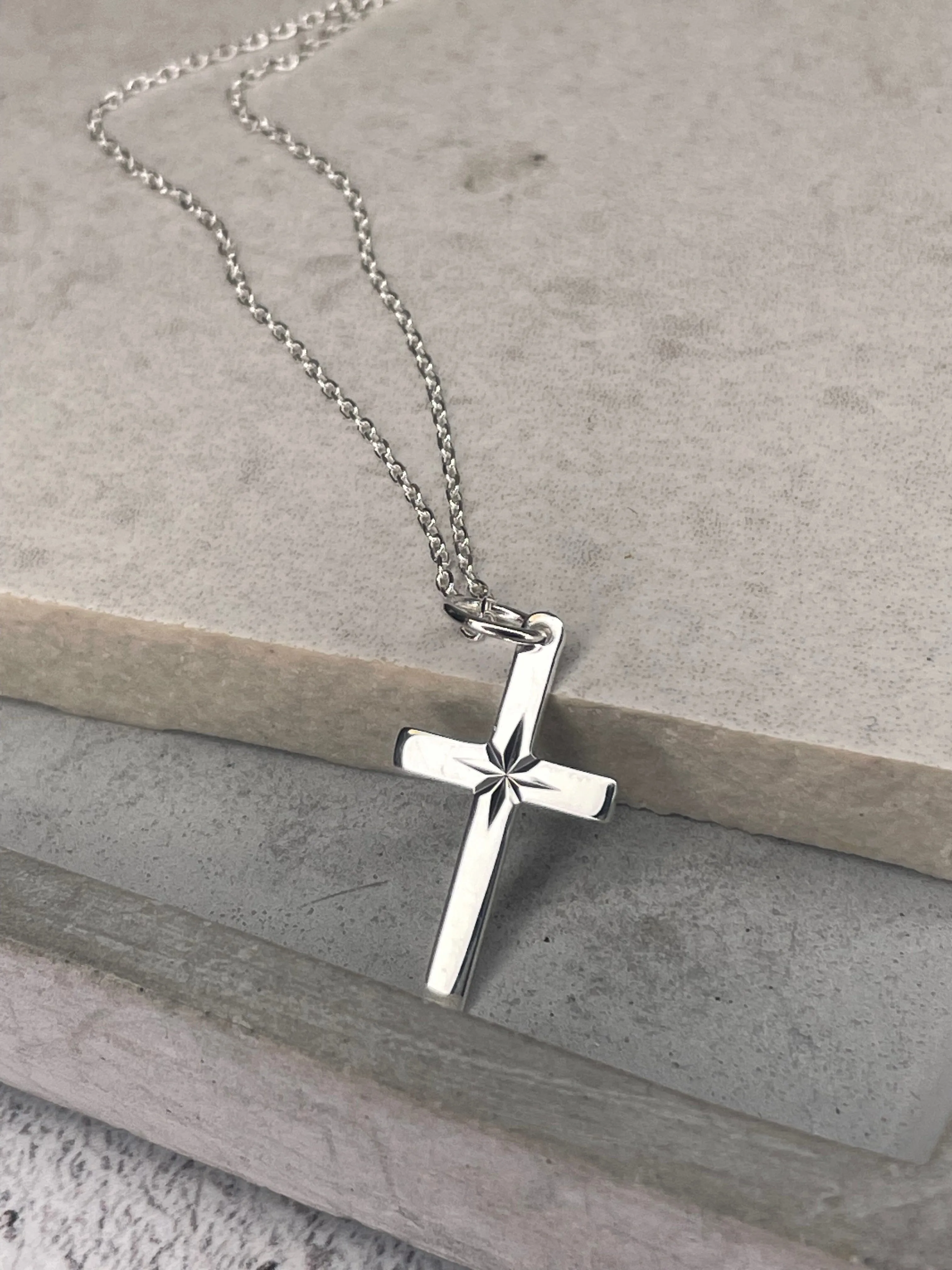 Shining Star Cross Necklace