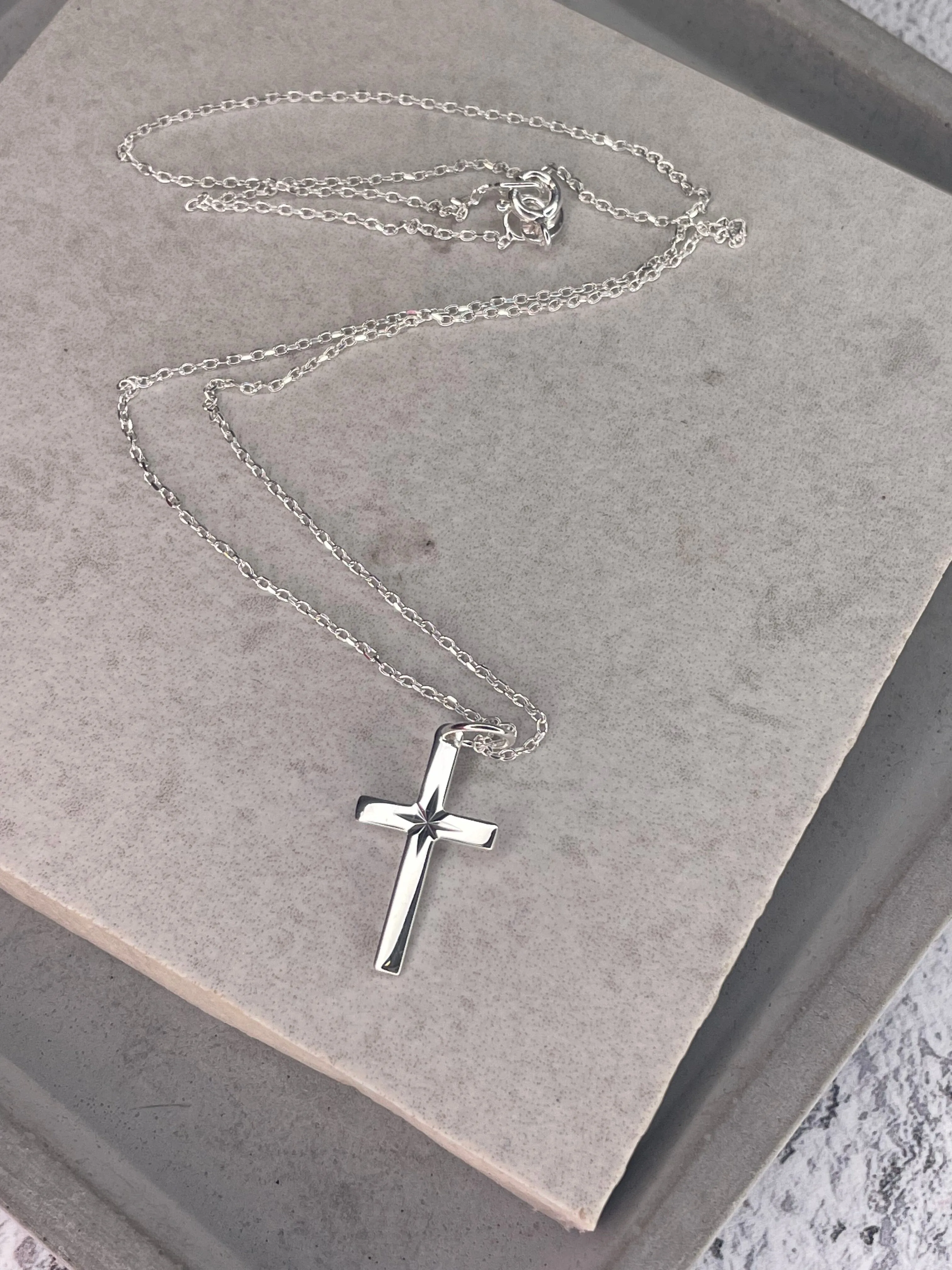 Shining Star Cross Necklace